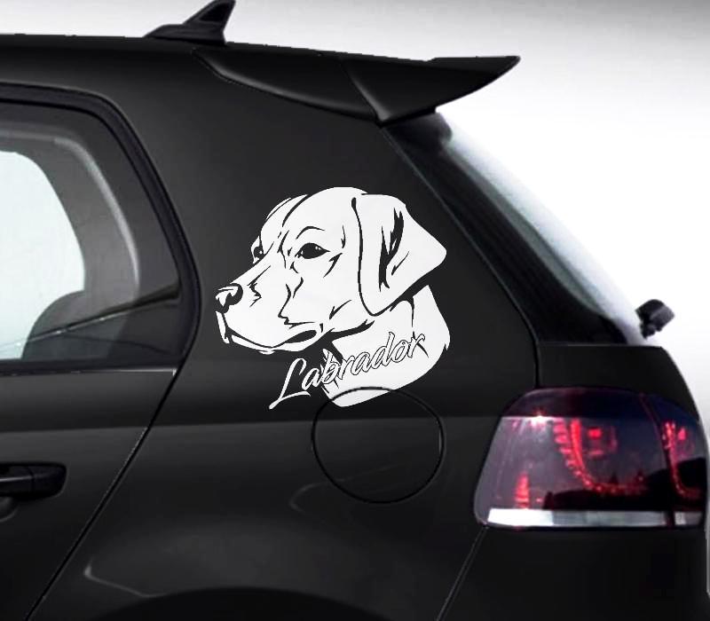 Autoaufkleber Hund Scheibenwischer Labrador Aufkleber Auto Decal Sticker  Vinyl - .de