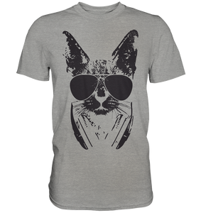Coole Katze | T-Shirt Weiß