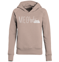 Miau Katze | Hoodie Für Frauen | Sweatshirt Mit Kapuze | Organic