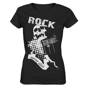 Rock N Roll Never Dies | Damen T-Shirt