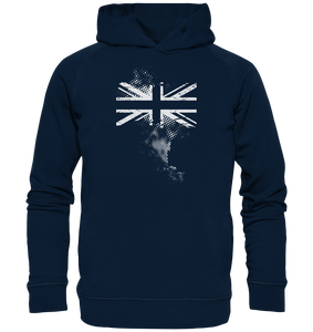 Union Jack England | Hoodie | Sweatshirt Mit Kapuze | Organic