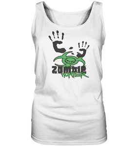 Zombie Hunter Weiß Ladies Tank-Top