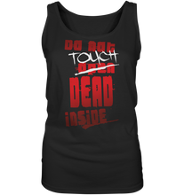 Zombies Inside Do Not Touch Ladies Tank-Top